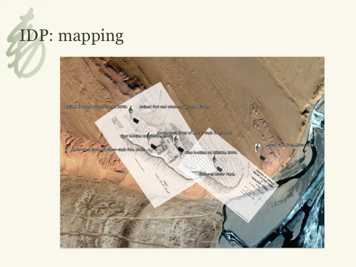Mapping archaeological sites.